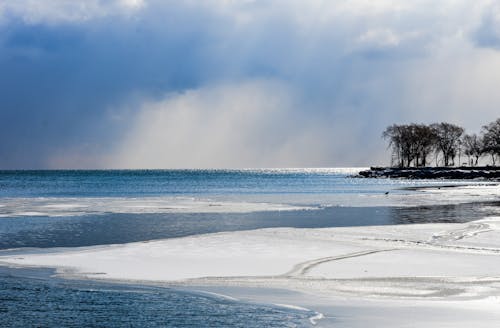 凍結的, 地平線, 大雪覆蓋 的 免費圖庫相片