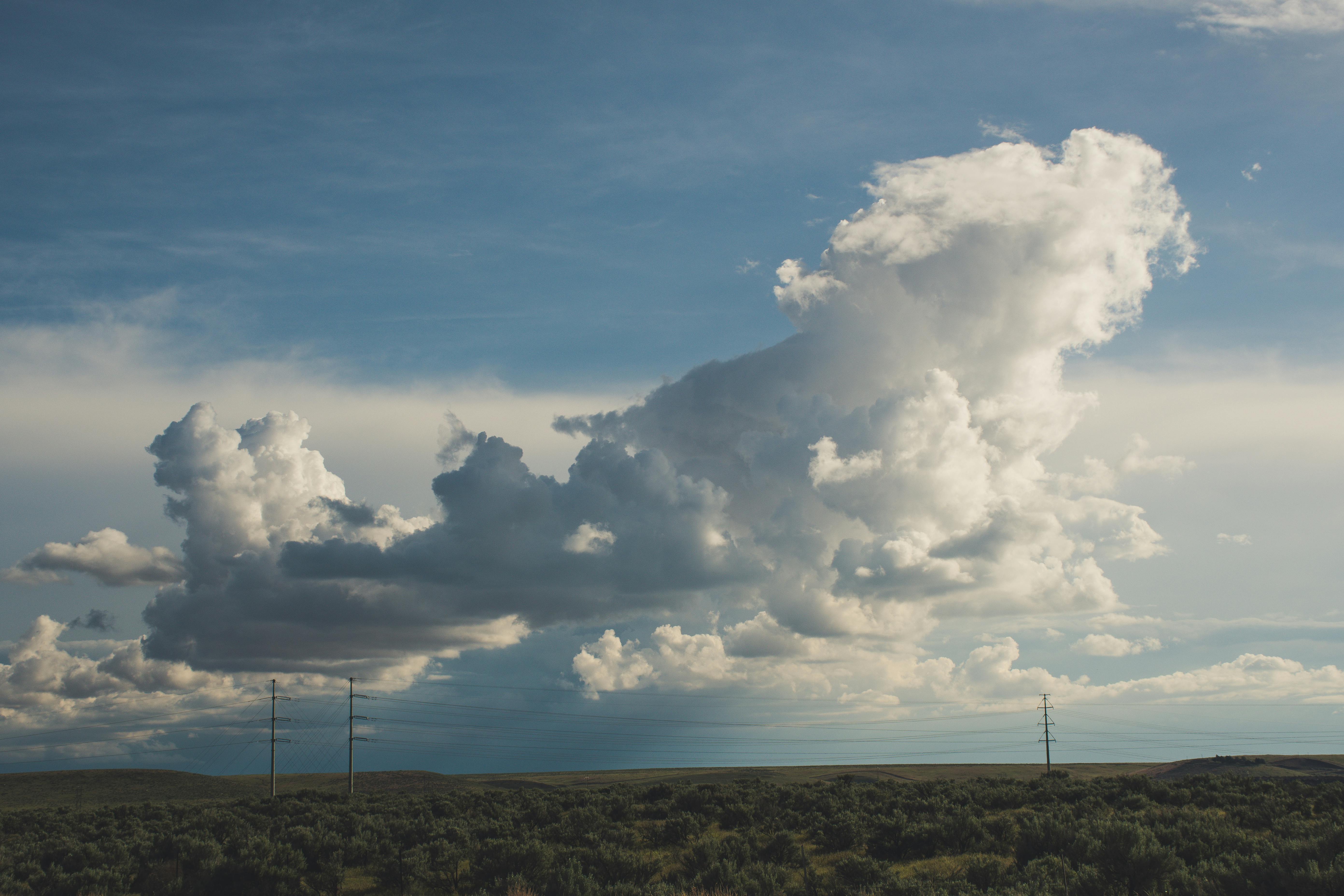 White Clouds · Free Stock Photo