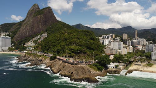 Foto stok gratis brasil, kota, laut