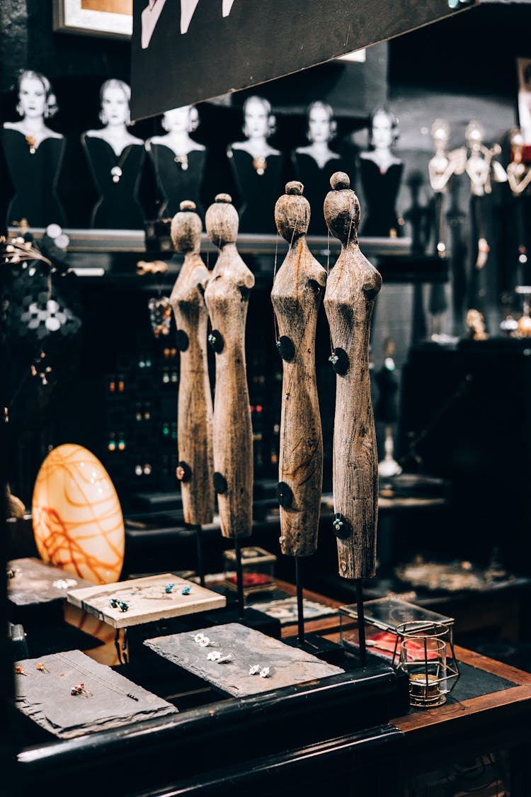 Interior Of A Jewellery Shop 