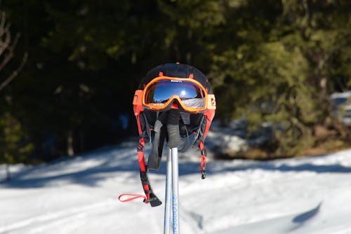 Free stock photo of alps, helmet, ski