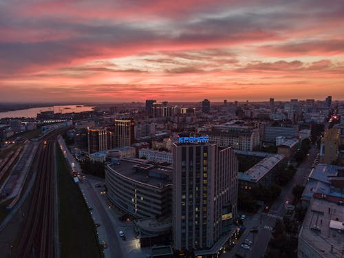 Základová fotografie zdarma na téma architektura, budovy, letecká fotografie