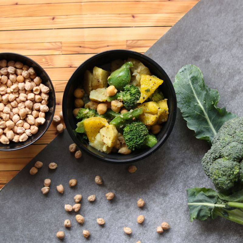 Spanish Vegetable Escudella with Chickpeas