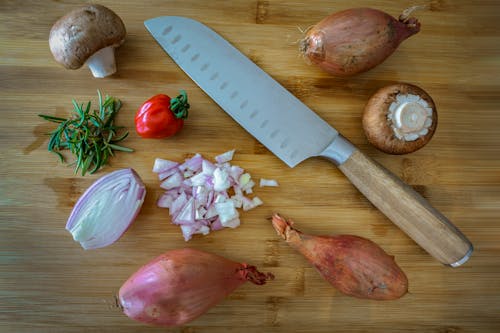 Free Foto stok gratis Bawang, dapur, jamur Stock Photo