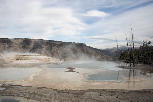 イエローストーン温泉 無料の写真素材 イエローストーン温泉 無料の写真素材