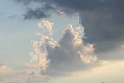 Ücretsiz atmosfer, beyaz gökyüzü, bulut görünümü içeren Ücretsiz stok fotoğraf Stok Fotoğraflar