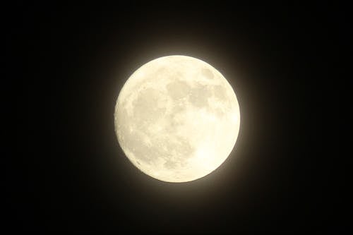 Free stock photo of glow, moon, night