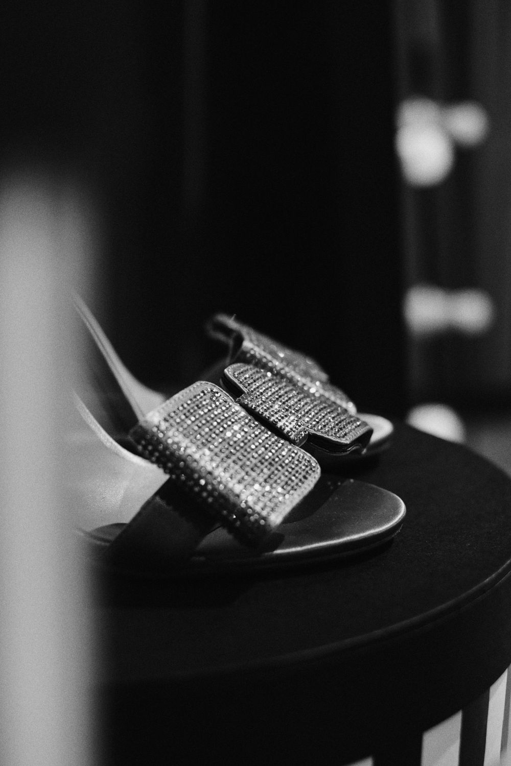 Grayscale Photograph of Shoes · Free Stock Photo