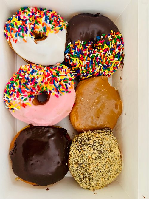Assorted donuts