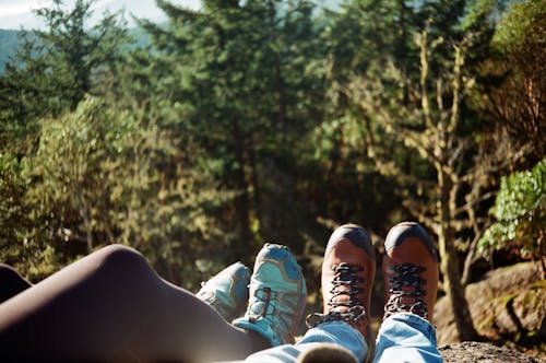 Legs of Hikers