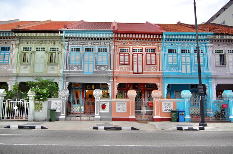 Houses With Different Colors