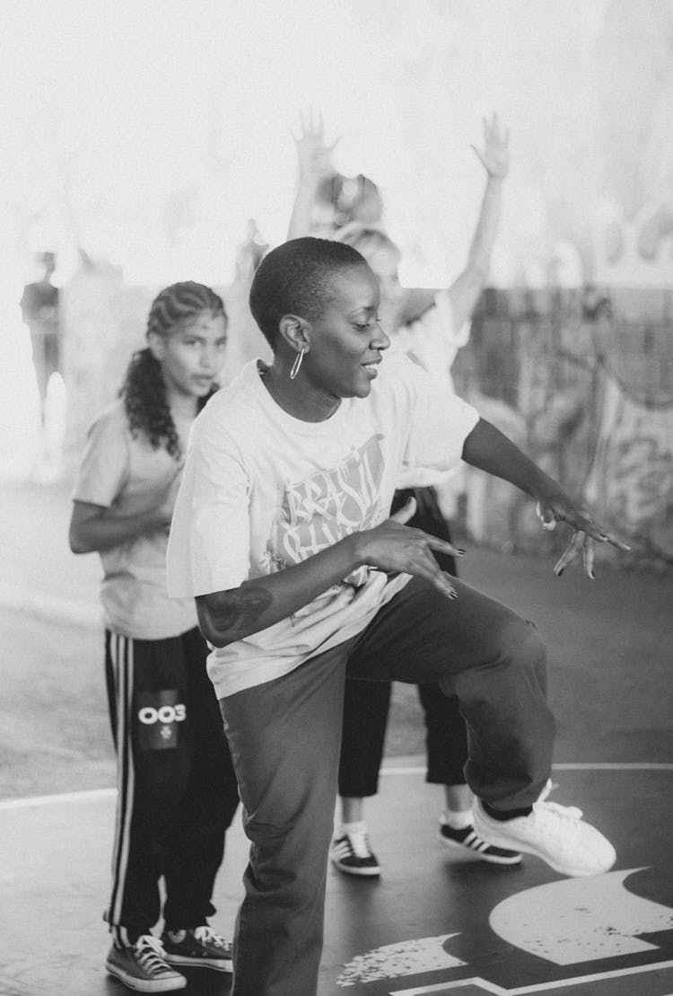 Woman Dancing Hiphop