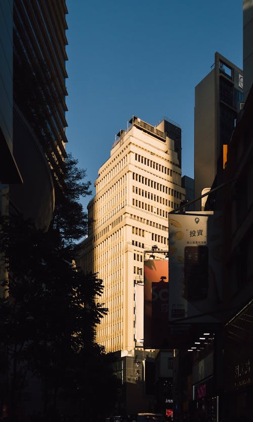A Building in a City