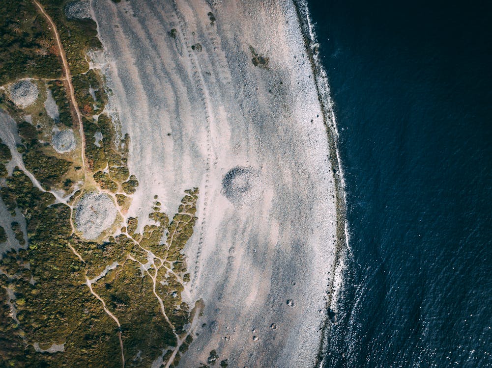 Areal Photography of Island at Daytime