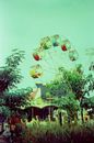 White Red and Yellow Hot Air Balloon