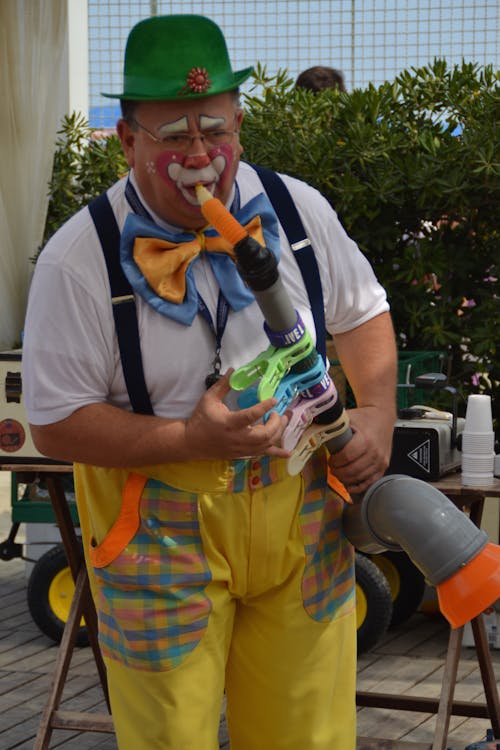 Free stock photo of caramel, clown, funny Stock Photo