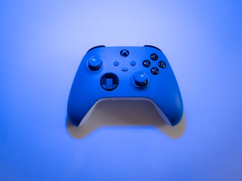 Ingyenes stockfotó xbox kontroller kék témában