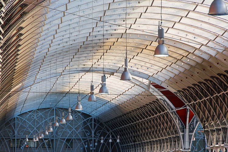 Lamps Hanging On Ceiling