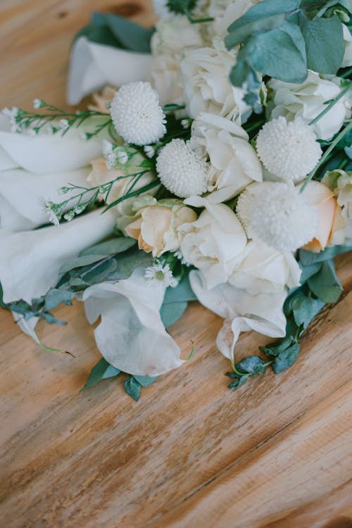 Beautiful Bouquet with White Roses