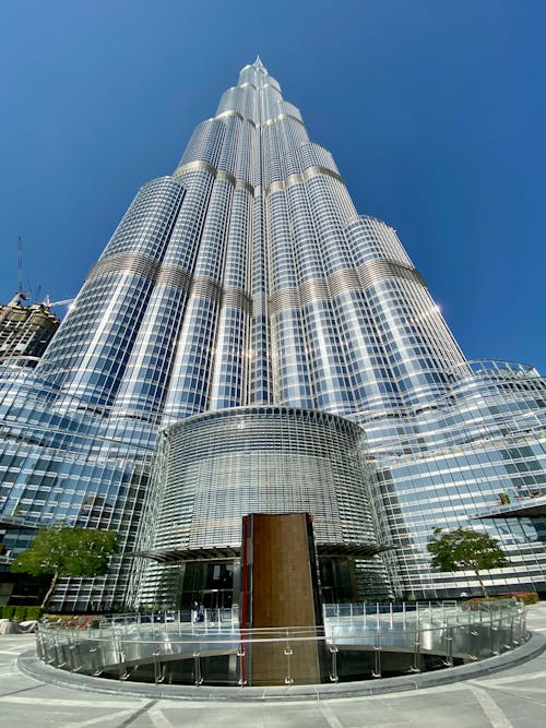 Low Angle Shot of a Burj Khalifa 