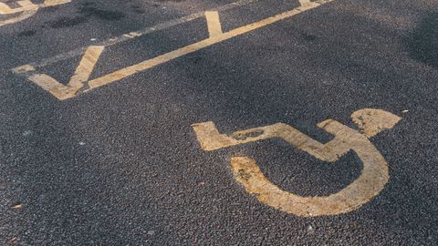How a venue is designed for spectators who cannot use the standard route to a seat