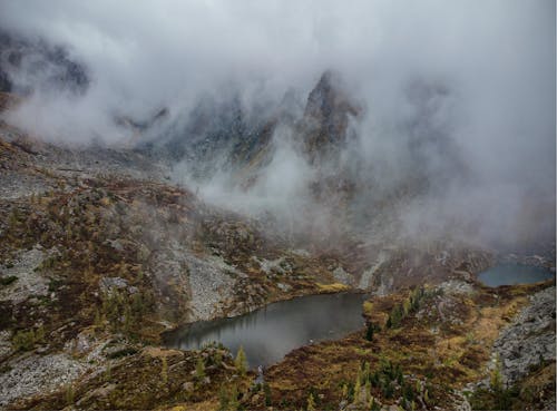 Photos gratuites de brumeux, environnement, lac