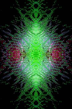 Tiefschwarzes Muster & Farben – AMOLED Hintergrundbild