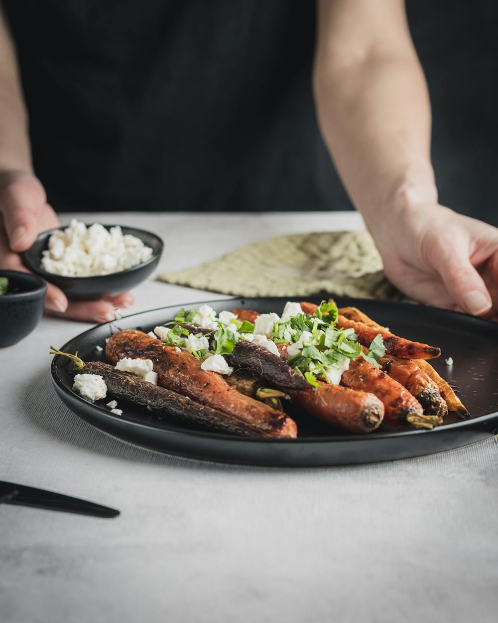 Herb-Infused Honey Glazed Roasted Carrots
