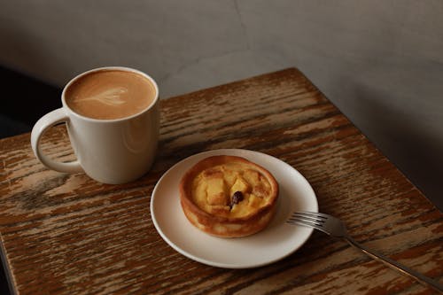 Coffee in White Ceramic Mug 