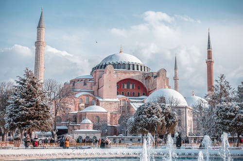 伊斯坦堡, 伊斯蘭教, 冬季 的 免费素材图片