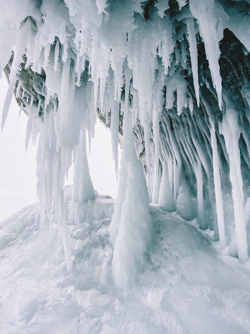 Icicles in Winter