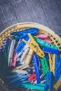 Free stock photo of clothespin, colorful, colourful