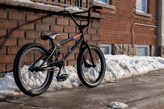 BMX on Sidewalk