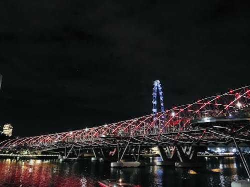 Free stock photo of helix bridge Stock Photo