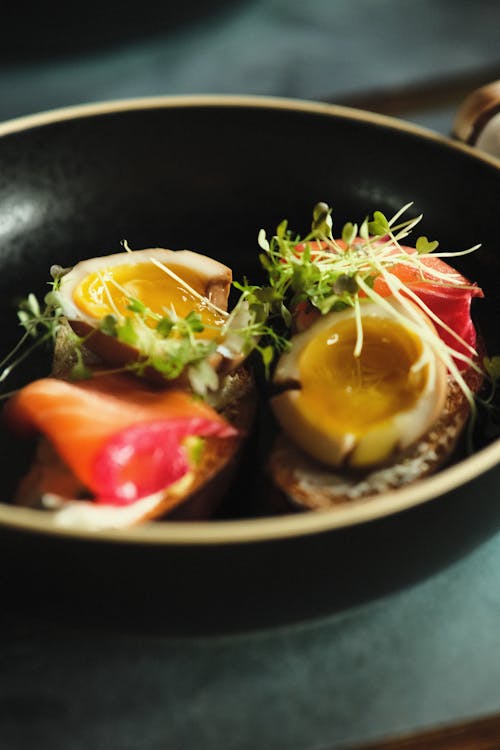 Bezpłatne Darmowe zdjęcie z galerii z chleb, jajka na miękko, jedzenie Zdjęcie z galerii