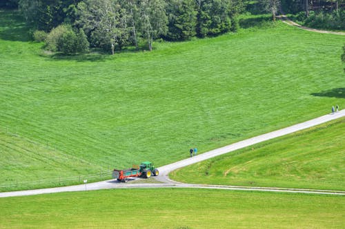 Бесплатное стоковое фото с Аэрофотосъемка, зеленые деревья, на открытом воздухе