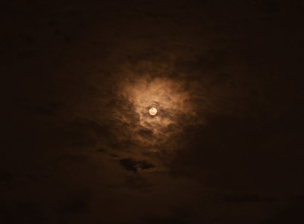 A Full Moon in a Dark Sky