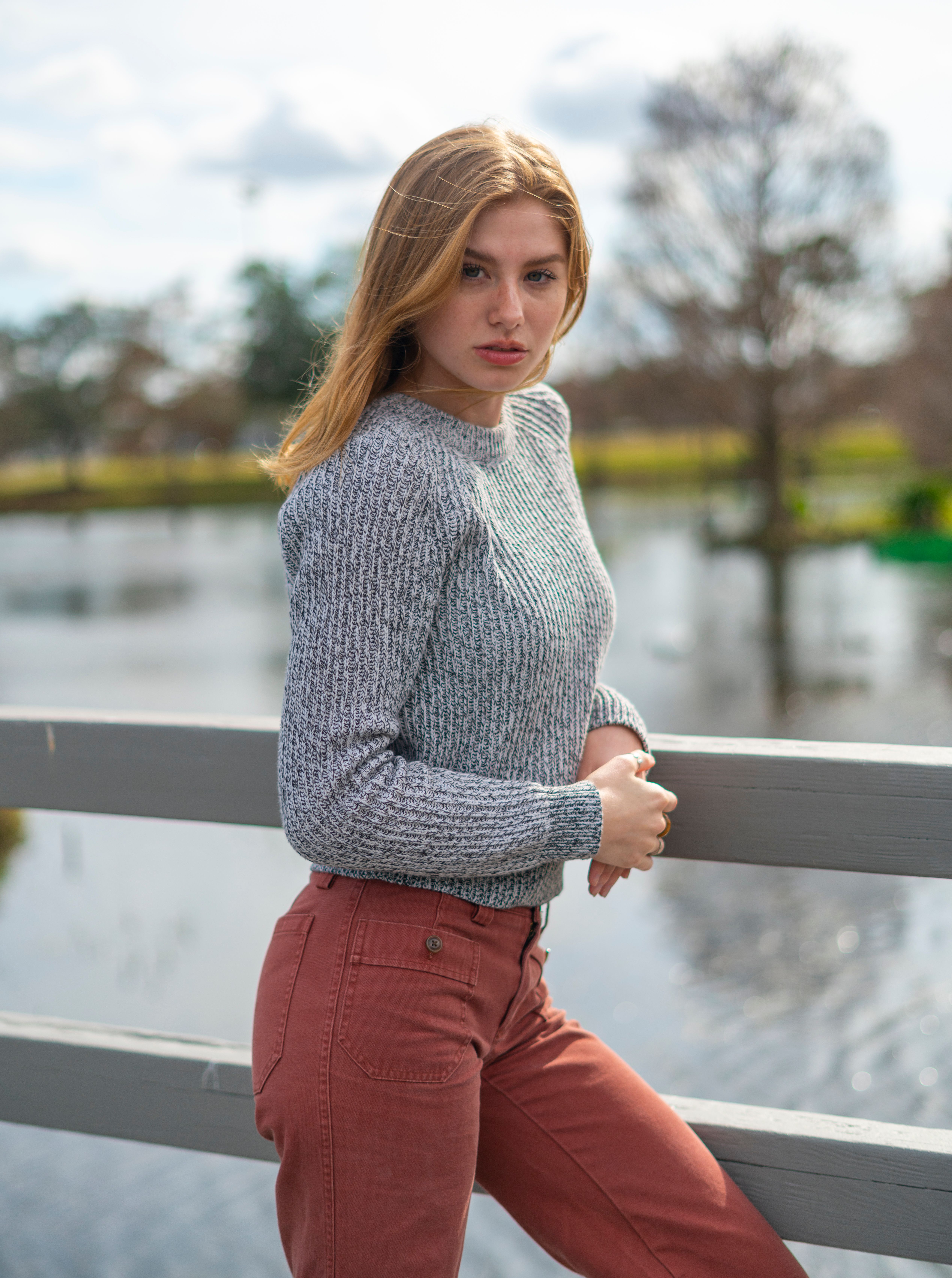 Marled Crewneck Sweater