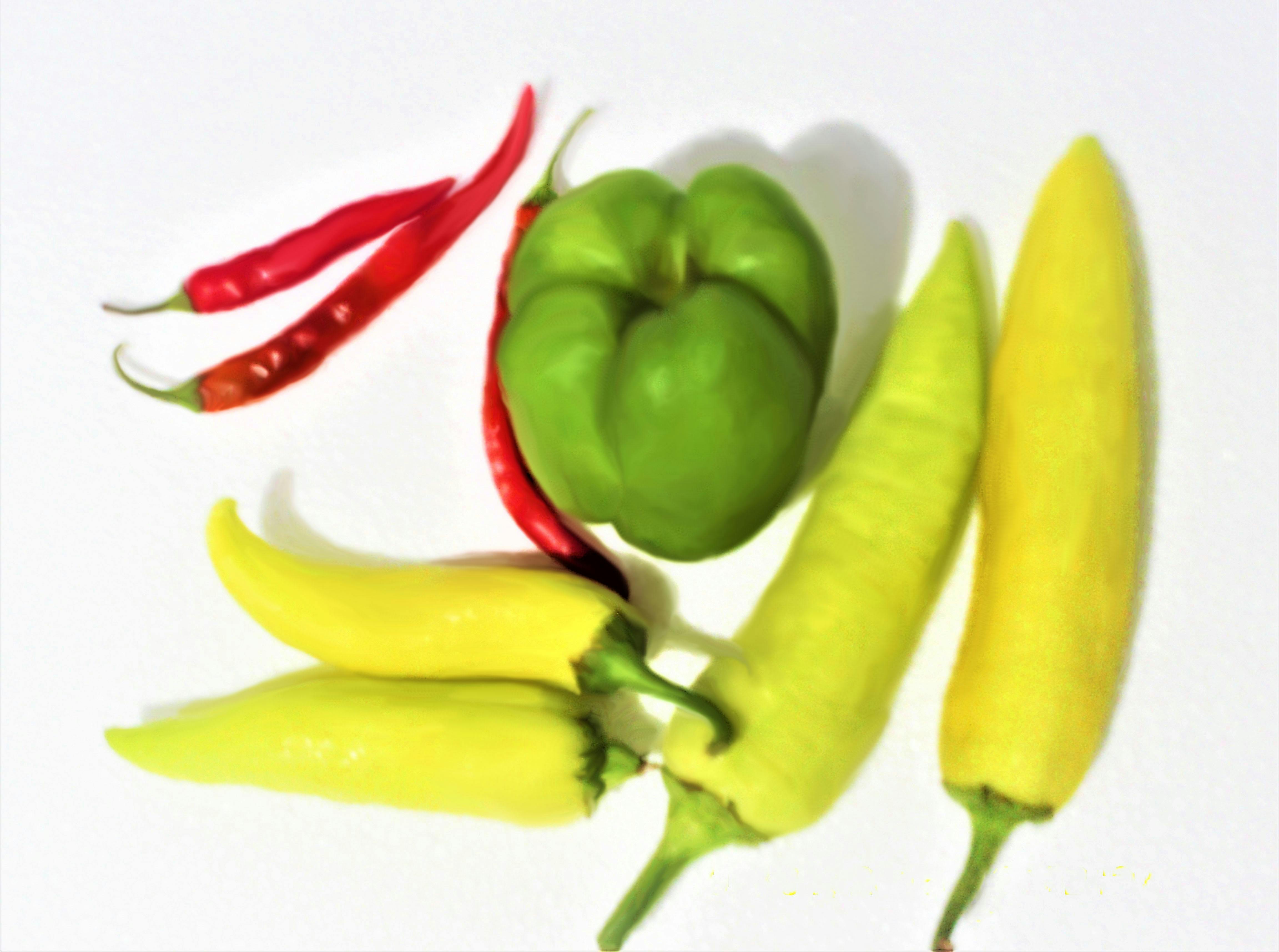 チリ 壁紙 赤と緑の唐辛子の無料の写真素材