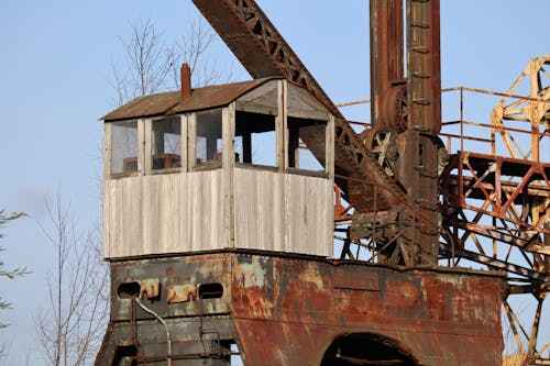 Old Rusty Industrial Machinery 