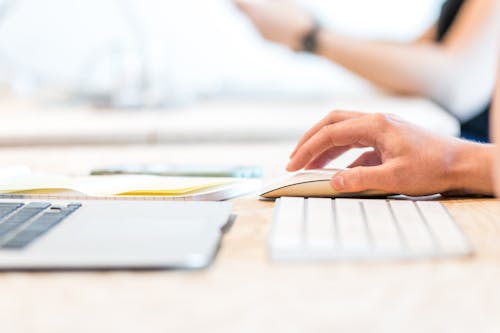 Free Silver Magic Keyboard Stock Photo