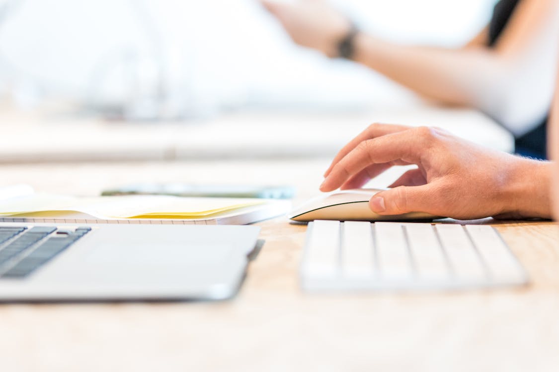 Free Silver Magic Keyboard Stock Photo