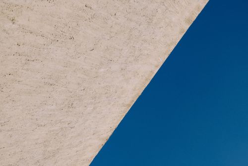 Free stock photo of beige, blue, blue sky Stock Photo