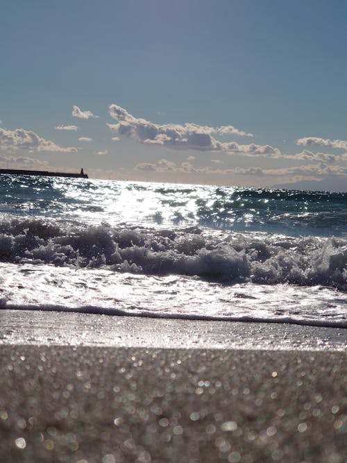 Free stock photo of beach, blue, wave Stock Photo
