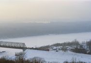 Gray Metal Bridge over Body of Water