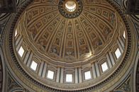 Low Angle Shot of the Dome of St. Peter's Basilica