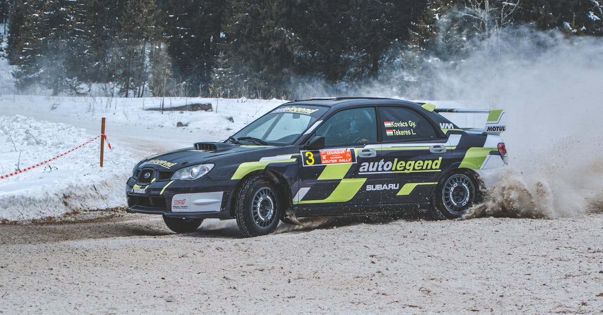 Black Rally Car · Free Stock Photo