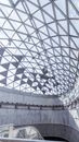 White and Black Round Ceiling
