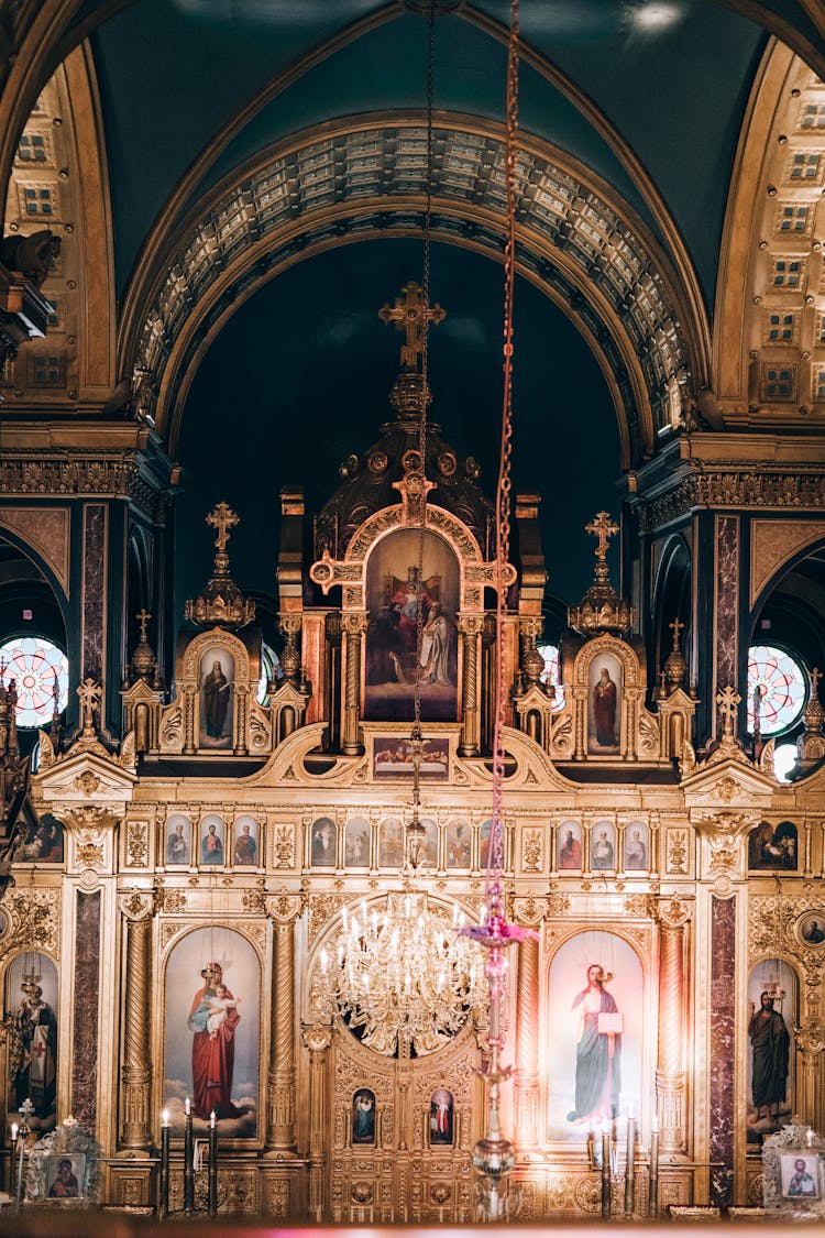 The Iconostasis Of The St. Stephen Church