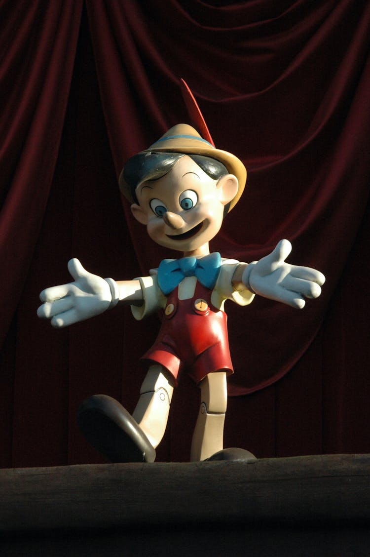 Wooden Pinocchio Toy